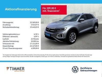 Usado VW T-Roc Business 150 HP (110 kW) 2023 Prateado SUV