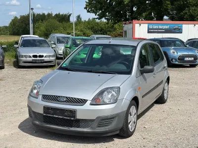 Gebraucht Ford Fiesta Style 69 PS (50 kW) 2007 Silber Kleinwagen