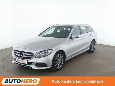 Usata Mercedes C220 Avantgarde 170 CV (125 kW) 2018 Grigio Station wagon