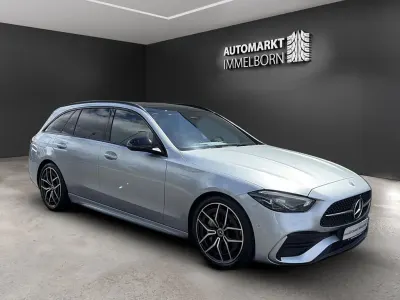 Gebraucht Mercedes C220 AMG 225 PS (165 kW) 2023 Silber Kombi