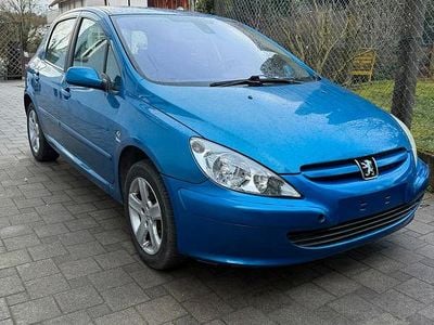 Gebraucht Peugeot 307 109 PS (80 kW) 2004 Blau Kleinwagen