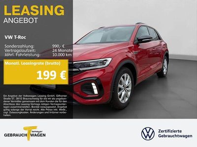 Gebraucht VW T-Roc R-line 150 PS (110 kW) 2025 Rot SUV