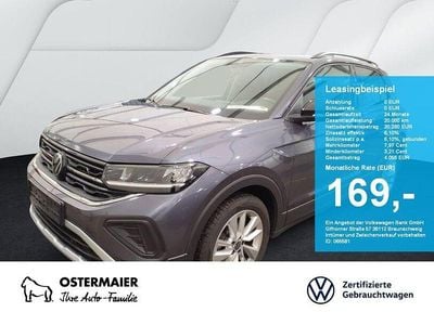 Rauchgrau Gebraucht 2025 VW T-Cross Goal SUV | 20.280 € (Guter Preis)
