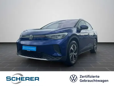 Gebraucht VW ID.4 Pure 125 kW (170 PS) 2022 Blue dusk metallic schwarz SUV