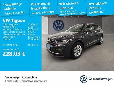 Gebraucht VW Tiguan Life 150 PS (110 kW) 2023 Grau SUV