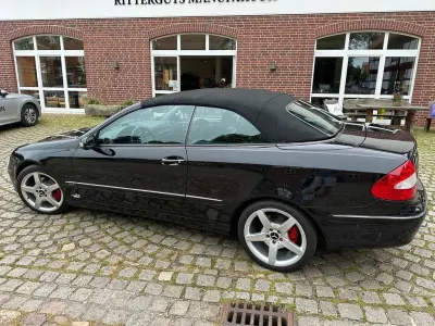 Gebraucht Mercedes CLK280 Elegance 231 PS (169 kW) 2007 Schwarz Cabrio
