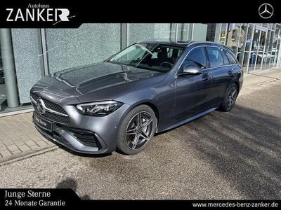 Gebraucht Mercedes C180 AMG 170 PS (125 kW) 2022 Lack selenitgrau Kombi