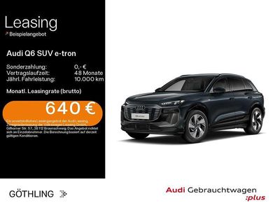 Gebraucht Audi Q6 e-tron Performance 225 kW (306 PS) 2025 Manhattangrau metallic SUV