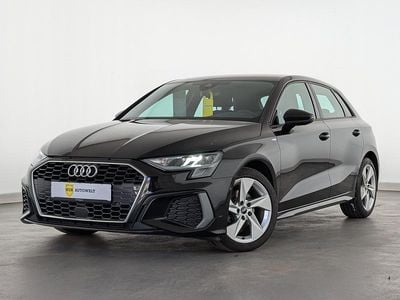 Używany Audi A3 S-Line 116 KM (85 kW) 2022 Czarny Sedan/Limuzyna