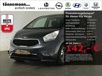 Gebraucht Kia Venga DREAM-TEAM Edition 125 PS (91 kW) 2016 Winchestergrau Kleinwagen