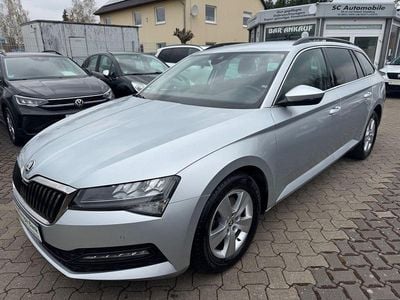 Second-hand Skoda Superb Ambition 150 CP (110 kW) 2022 Argintiu Break
