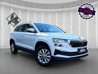 Gebraucht Skoda Karoq 150 PS (110 kW) 2024 Weiss SUV