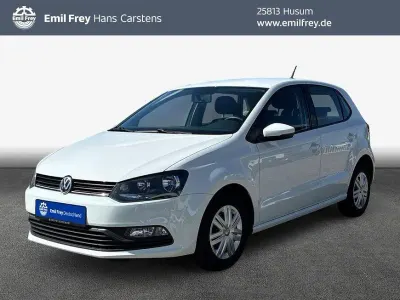 Gebraucht VW Polo Trendline 75 PS (55 kW) 2017 Weiß Kleinwagen