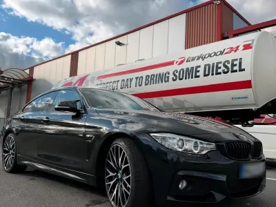 Usata BMW 420 M Sport 184 CV (135 kW) 2014 Nero Coupé