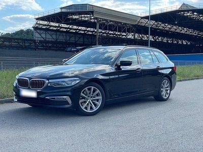 Gebraucht BMW 520 Luxury Line 190 PS (139 kW) 2018 Schwarz Kombi