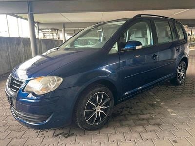 Gebraucht VW Touran Trendline 105 PS (77 kW) 2007 Blau Van / Kleinbus