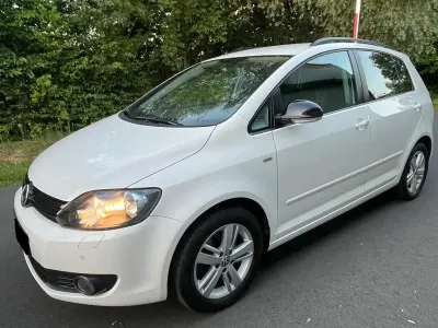Gebraucht VW Golf Plus Cross Match 122 PS (89 kW) 2012 Weiß Van / Kleinbus