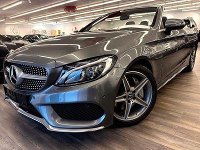 Grau Gebraucht 2017 Mercedes C250 AMG Cabrio | 31.800 € (Etwas zu teuer)
