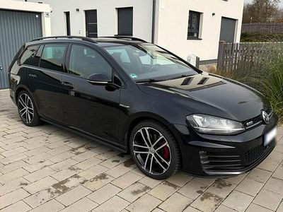 Gebraucht VW Golf VII GTD 184 PS (135 kW) 2016 Schwarz Kombi