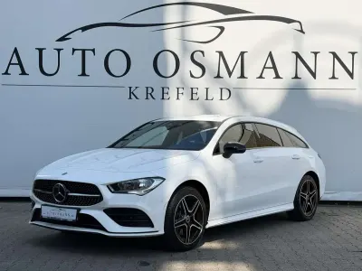 Gebraucht Mercedes CLA250e AMG line 160 PS (117 kW) 2023 Polarweiss  unilack Coupé