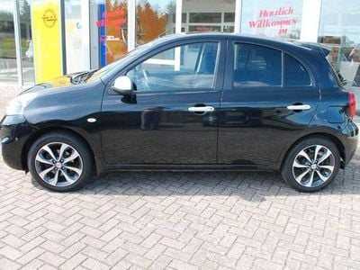 Begagnad Nissan Micra N-TEC 80 HK (58 kW) 2017 Svart Halvkombi