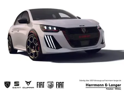 Neu Peugeot e-208 GTi 206 kW (281 PS) 2026 Weiß Kleinwagen