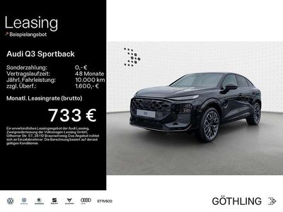 Neu Audi Q3 S-Line 272 PS (200 kW) 2026 Mythosschwarz metallic SUV