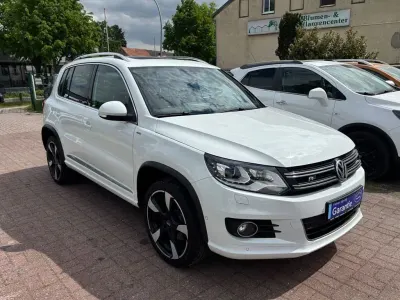 Gebraucht VW Tiguan R-line Plus 177 PS (130 kW) 2014 Weiß SUV