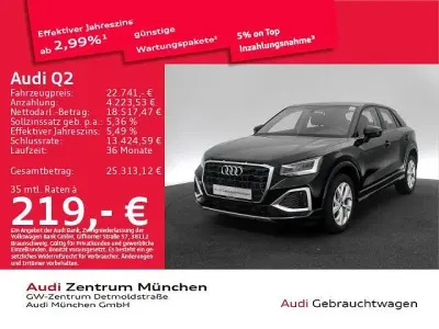 Gebraucht Audi Q2 Advanced 150 PS (110 kW) 2023 Schwarz SUV