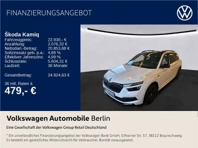 Usata Skoda Kamiq Monte Carlo 150 CV (110 kW) 2021 Bianco SUV