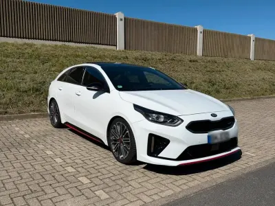 Brugt Kia ProCeed GT GT 204 HK (150 kW) 2019 Hvid Hatchback