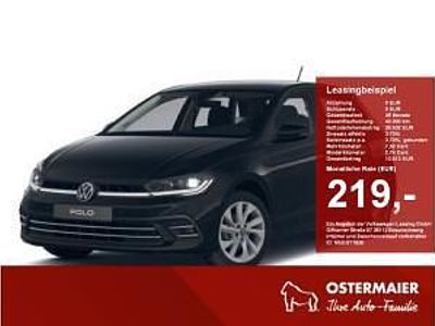 Neu VW Polo Style 95 PS (69 kW) 2025 Schwarz (deep black perleffekt) Kleinwagen