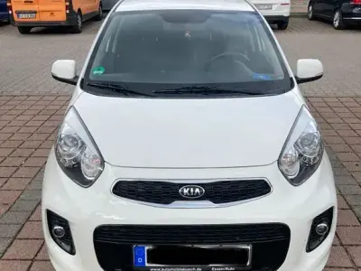 Gebraucht Kia Picanto 67 PS (49 kW) 2016 Weiß Kleinwagen