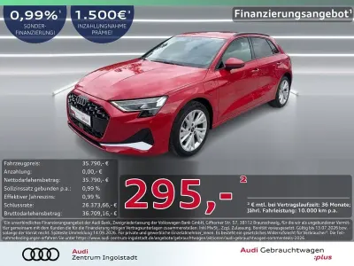 Gebraucht Audi A3 Advanced 204 PS (150 kW) 2025 Progressivrot metallic Limousine