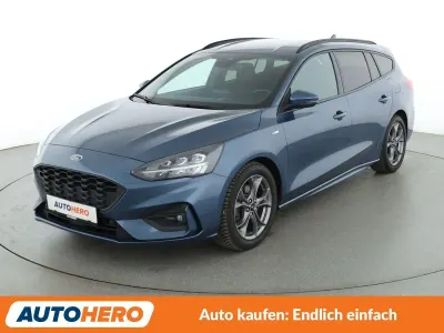Usata Ford Focus ST-Line 120 CV (88 kW) 2022 Blu Station wagon