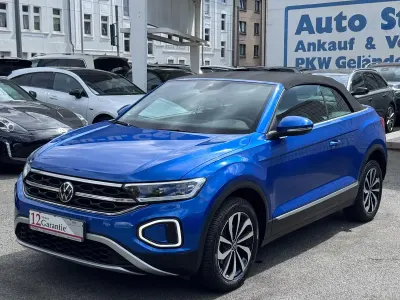 Gebraucht VW T-Roc Cabriolet Style 110 PS (80 kW) 2023 Blau Cabrio