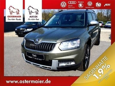 Grün metallic Gebraucht 2016 Skoda Yeti Outdoor Adventure SUV | 27.479 €