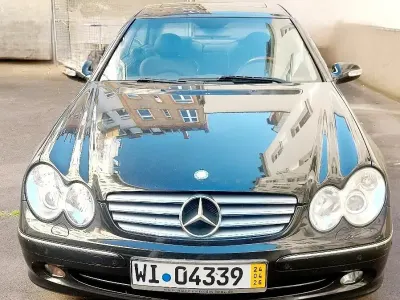 Gebraucht Mercedes CLK240 170 PS (125 kW) 2004 Schwarz Coupé