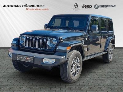 Gebraucht Jeep Wrangler Sahara 272 PS (200 kW) 2024 Schwarz SUV