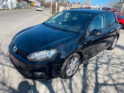 Gebraucht VW Golf VII Match 122 PS (89 kW) 2012 Schwarz Limousine