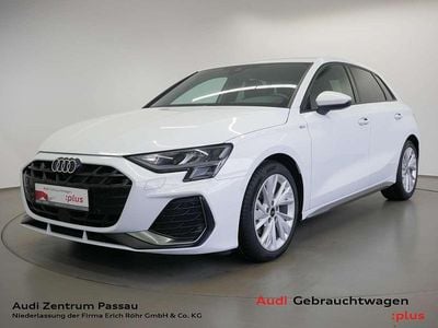 Gletscherweiss metallic Gebraucht 2025 Audi A3 S-Line Limousine | 35.205 € (Fairer Preis)