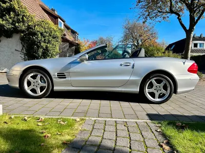 Used Mercedes SL350 245 HP (180 kW) 2003 Silver Cabriolet