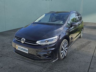 Schwarz Gebraucht 2021 VW Touran R-line Van / Kleinbus | 32.090 € (Etwas zu teuer)