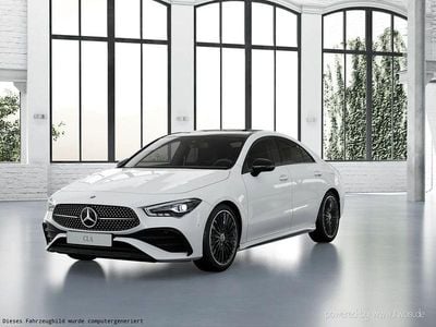 Nouă Mercedes CLA200 AMG line 150 CP (110 kW) 2026 Alb Coupe