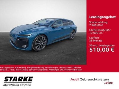 Używany Audi A6 e-tron Performance 269 kW (367 KM) 2025 Niebieski Kombi