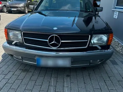 Gebraucht Mercedes 500 1990 Schwarz Coupé