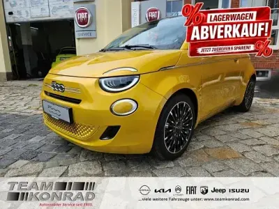 Neu Fiat 500 La Prima 65 PS (47 kW) 2026 Gelb Limousine