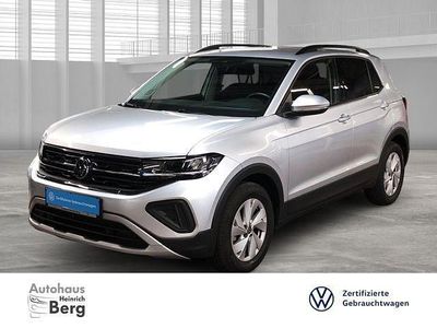 Gebraucht VW T-Cross Life 95 PS (69 kW) 2024 Silber SUV