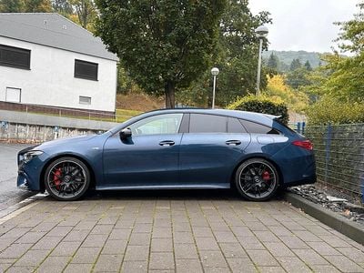 Gebraucht Mercedes CLA45 AMG Shooting Brake AMG 387 PS (284 kW) 2020 Blau Kombi