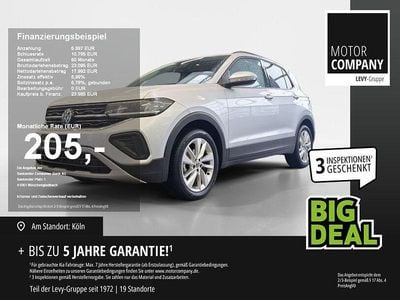 Gebraucht VW T-Cross Life 116 PS (85 kW) 2024 Silber SUV